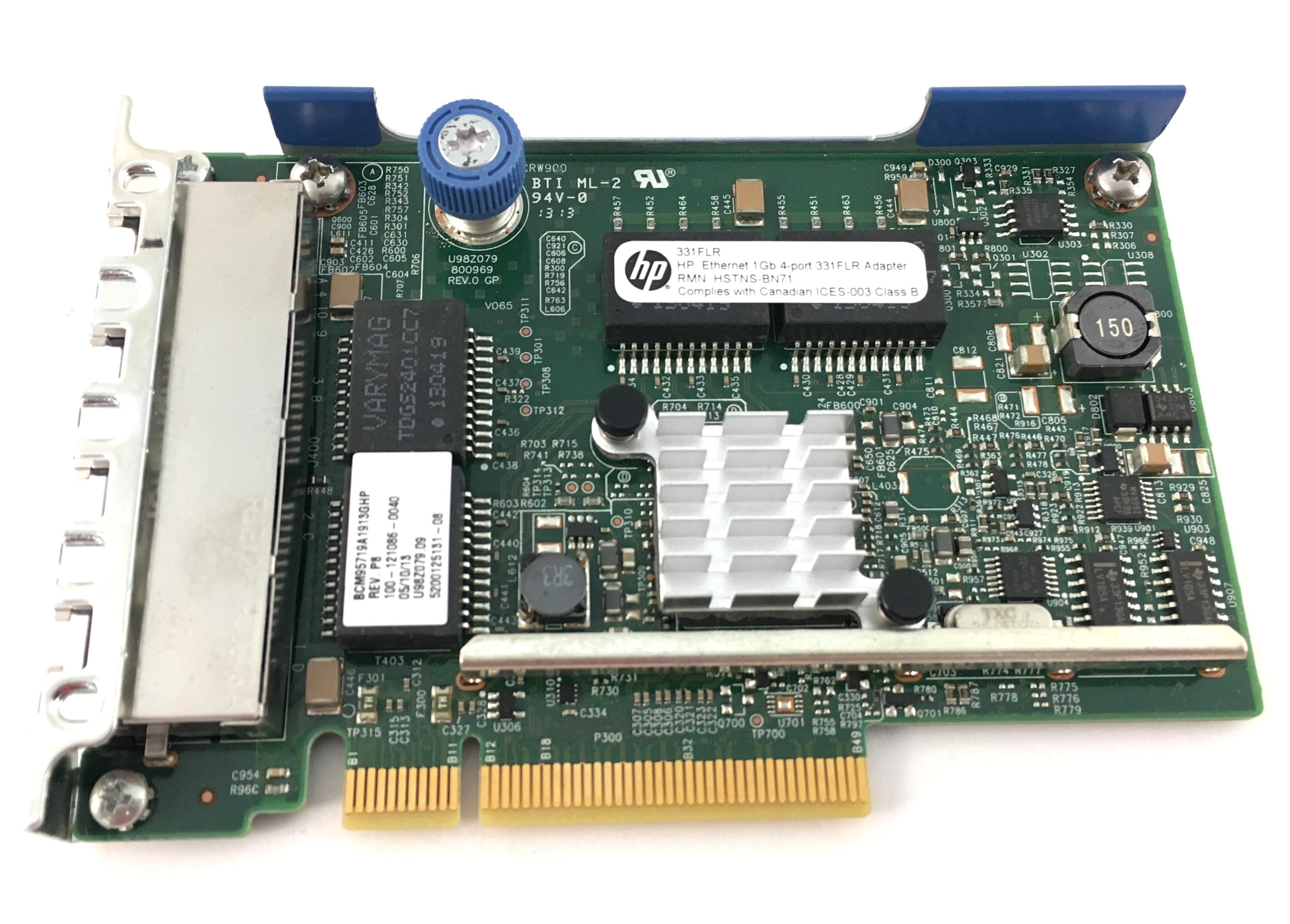 HP 331FLR 1GB 4-Port Ethernet Adapter 789897-001 (629133-002)