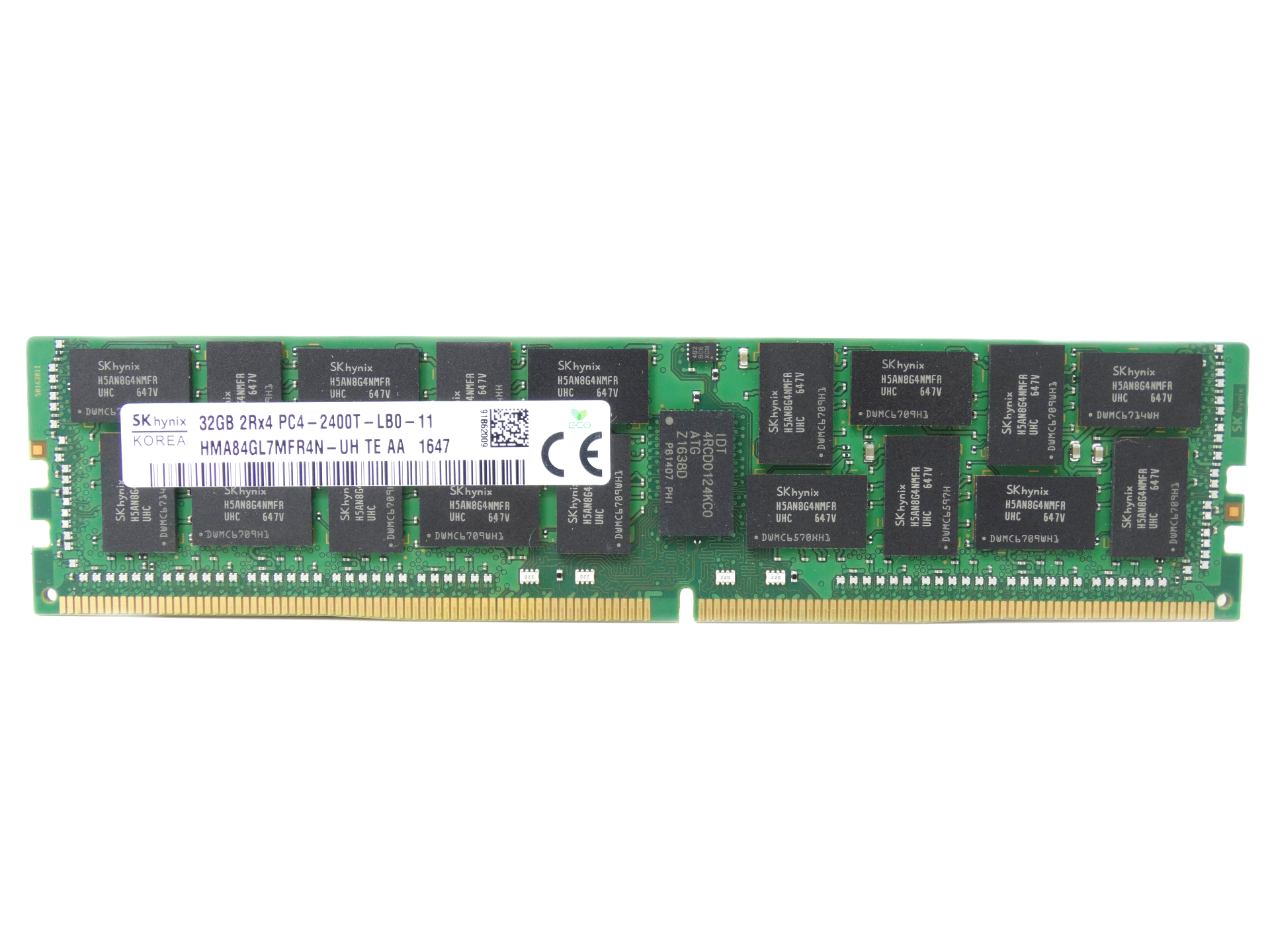 SK Hynix 32GB 2Rx4 PC4-2400T-L DDR4 LRDIMM ECC REG Memory (M386A4K40BB0-CRC5Q-3rdParty)