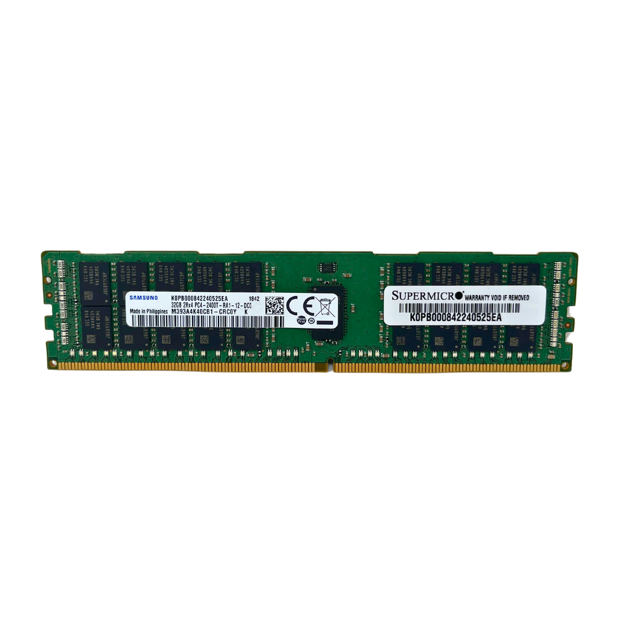 MTA9ASF2G72PZ-2G9E1R, Micron 16 GB DDR4 Server RAM, 2933MHz, RDIMM, 1.2V